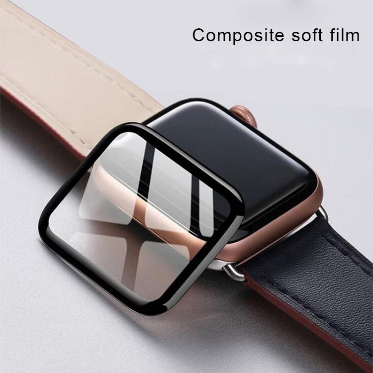 Curved 3D Composite Material Soft Film Screen Protector For Apple Watch Series 6&SE&5&4 44mm - Screen Protector by PMC Jewellery | Online Shopping South Africa | PMC Jewellery | Buy Now Pay Later Mobicred