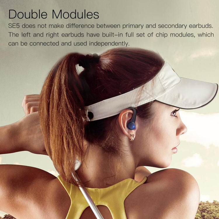 JAKCOM SE5 True Wireless Sport Bluetooth Earphone(Black) - Sport Earphone by JAKCOM | Online Shopping South Africa | PMC Jewellery | Buy Now Pay Later Mobicred