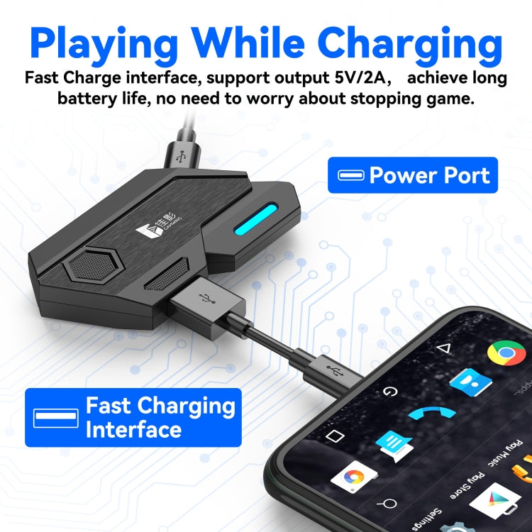 GAMWING MixSE Bluetooth 5.0 Keyboard Mouse Converter Shooting Game Auxiliary Tool - free shipping - PMC Jewellery - Order now!