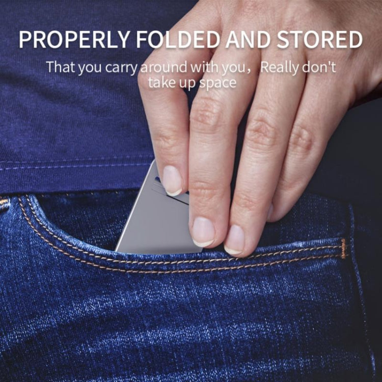 Aluminum Alloy Folding Phone Holder(Black)