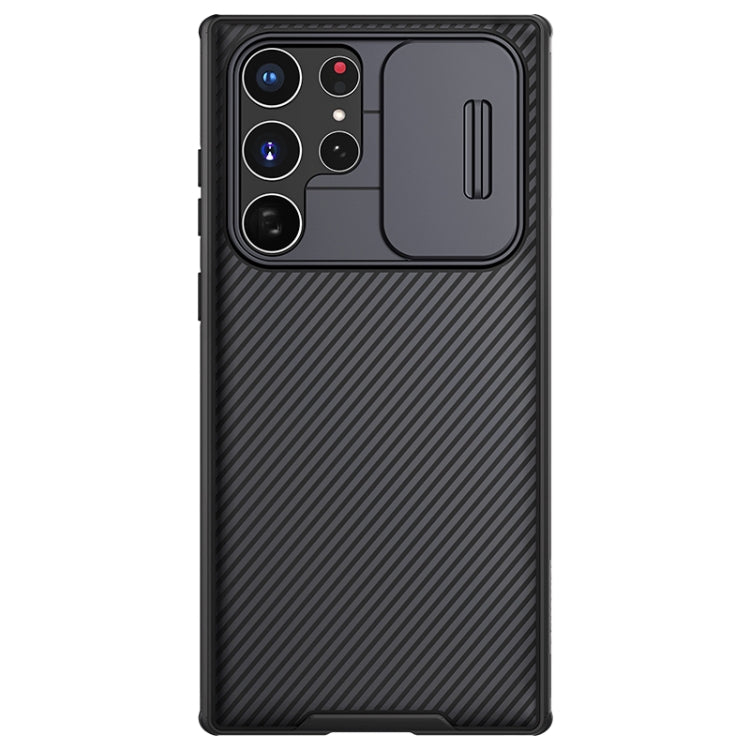 For Samsung Galaxy S22 Ultra 5G NILLKIN Black Mirror Pro Series Camshield Phone Case(Black) - free shipping - PMC Jewellery - Order now!