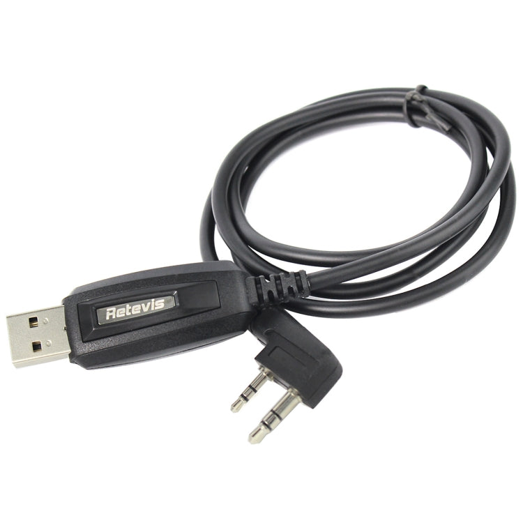 RETEVIS J9110P Dedicated USB Programming Cable for RT3S Series EDA0014386 / EDA0014407(Black) - free shipping - PMC Jewellery - Order now!