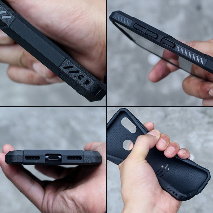 For Xiaomi Mi 8 SE FATBEAR Armor Shockproof Cooling Phone Case(Black) - free shipping - PMC TechLife - Order now!