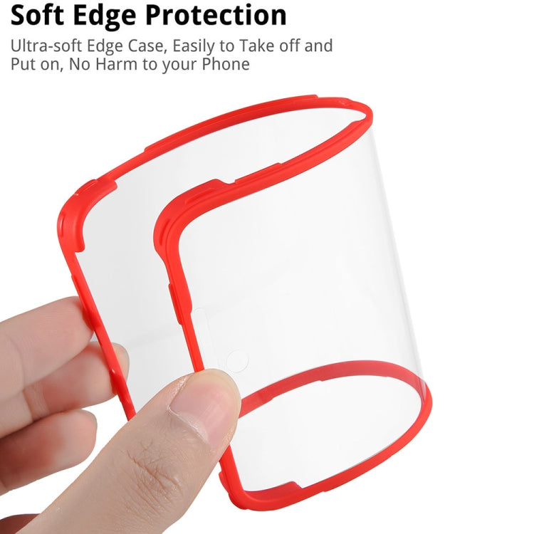 For Samsung Galaxy S22 Ultra 5G Acrylic + TPU 360 Degrees Full Coverage Shockproof Phone Case(Pink)