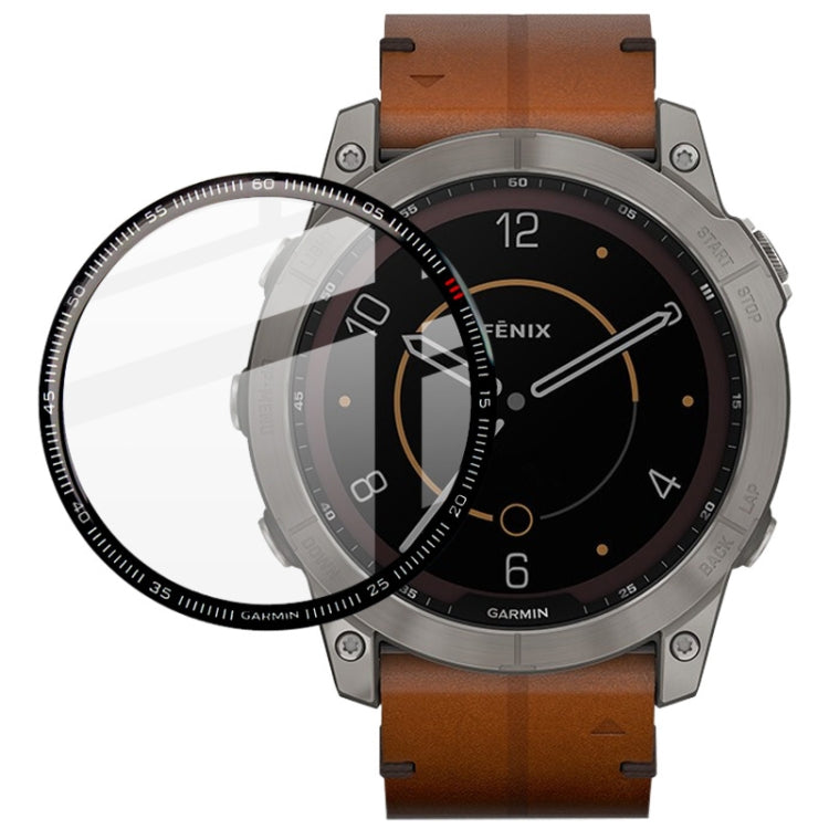 Compatible with Garmin Fenix 7X IMAK HD High Transparent Wear-resistant Watch Screen Protective Film