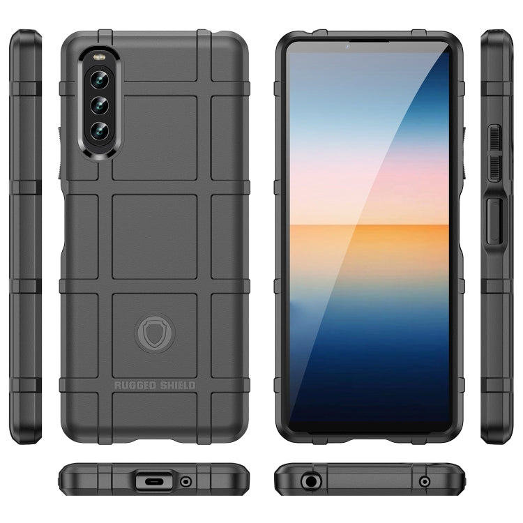 For Sony Xperia 10 IV Full Coverage Shockproof TPU Phone Case(Black) - free shipping - PMC TechLife - Order now!
