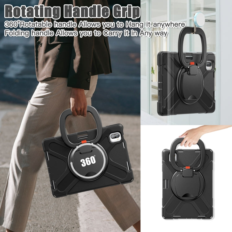 For Xiaomi Pad 5 / Pad 5 Pro Silicone + PC Tablet Protective Case(Black) - by PMC TechLife | Online Shopping South Africa | PMC TechLife