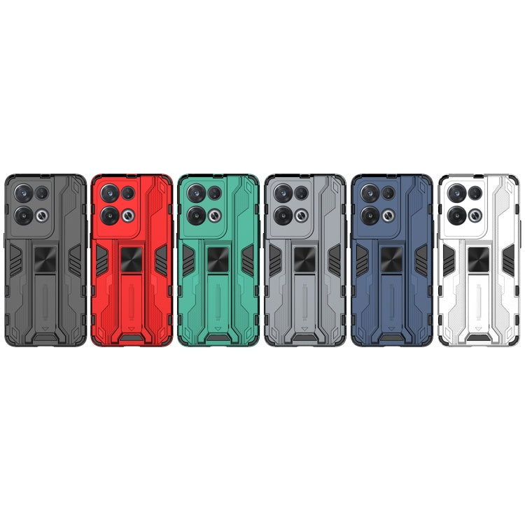 For OPPO Reno8 Pro 5G Supersonic PC + TPU Shock-proof Phone Case(Green) - OPPO Cases by PMC TechLife | Online Shopping South Africa | PMC TechLife | Buy Now Pay Later Mobicred