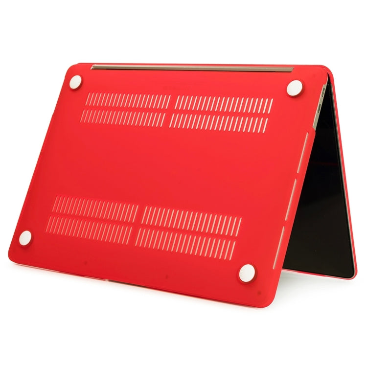 Laptop Matte Style Protective Case For MacBook Pro 13.3 inch 2022(Red)