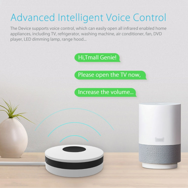 NEO NAS-IR02W WiFi IR Remotc Control Support Amazon Alexa / Google Home(White) - free shipping - PMC Jewellery - Order now!