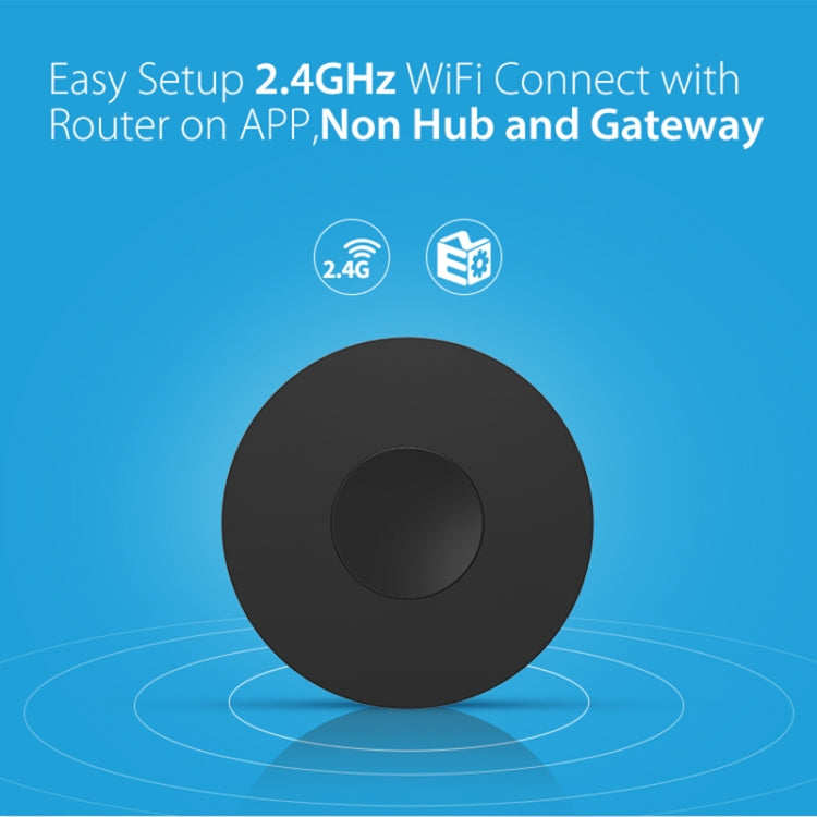 NEO NAS-IR02W WiFi IR Remotc Control Support Amazon Alexa / Google Home(Black) - Universal by NEO | Online Shopping South Africa | PMC Jewellery | Buy Now Pay Later Mobicred