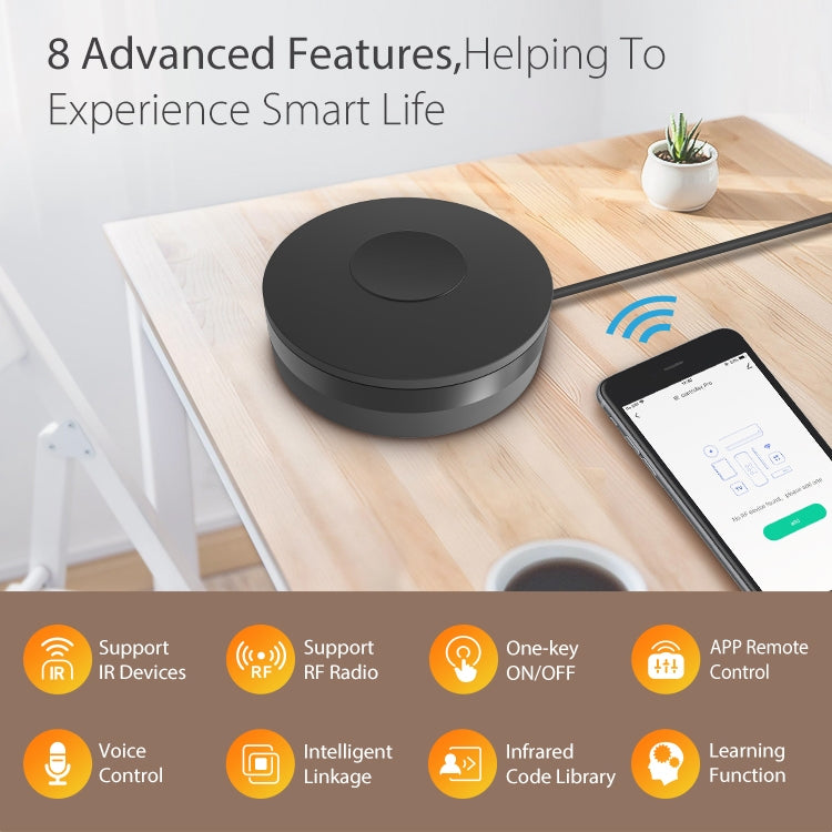 NEO NAS-IR02W-RF WiFi IR + RF Remotc Control Support Some Tuya RF Devices - Universal by NEO | Online Shopping South Africa | PMC Jewellery | Buy Now Pay Later Mobicred