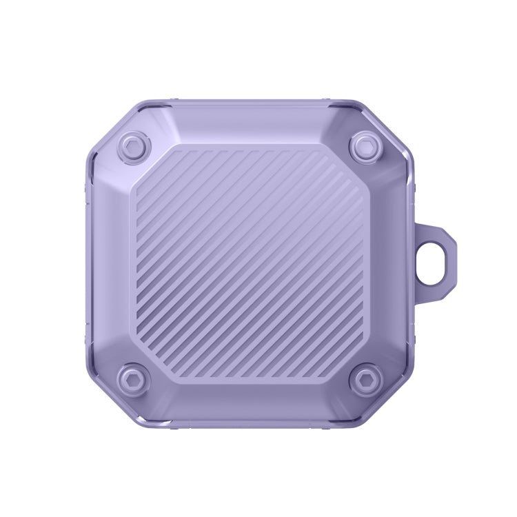 For Samsung Galaxy Buds Live / Buds 2 / Buds Pro / Buds 2 Pro Shield Armor Water-resistant Wireless Earphone Protective Case(Purple)