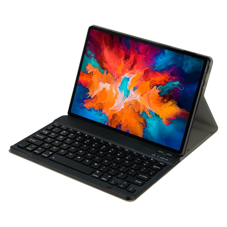 For Lenovo Tab M10 HD Gen 2 Bluetooth Keyboard Leather Tablet Case(Black)