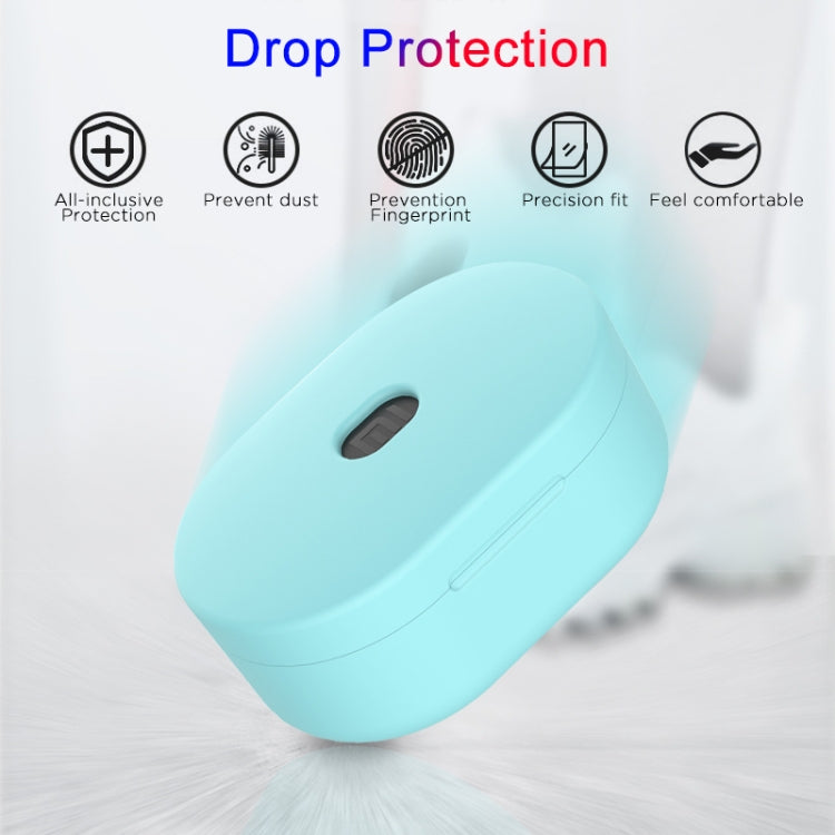 Bluetooth Earphone Silicone Case For Redmi AirDots(Light Pink)