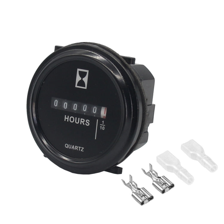 Mechanical Chronograph Marine Boat Engine Round ACDC Truck Chrono Hour Meter - free shipping - PMC Jewellery - Order now!