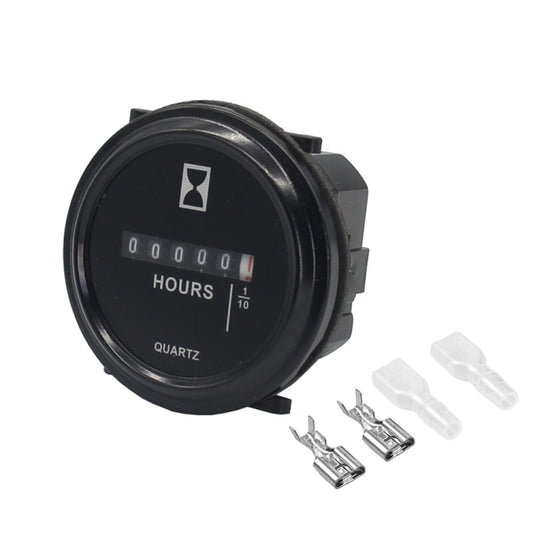 Mechanical Chronograph Marine Boat Engine Round ACDC Truck Chrono Hour Meter - free shipping - PMC Jewellery - Order now!
