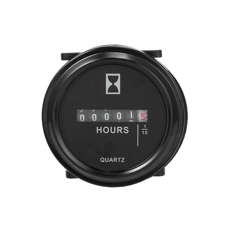Mechanical Chronograph Marine Boat Engine Round ACDC Truck Chrono Hour Meter - free shipping - PMC Jewellery - Order now!