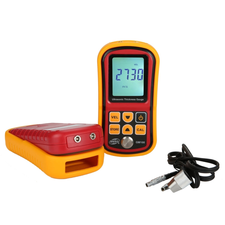 BENETECH GM-100 Ultrasonic Thickness Meter Tester Gauge Velocity 1.2~225mm(Aluminum Box Version) - free shipping - PMC Jewellery - Order now!