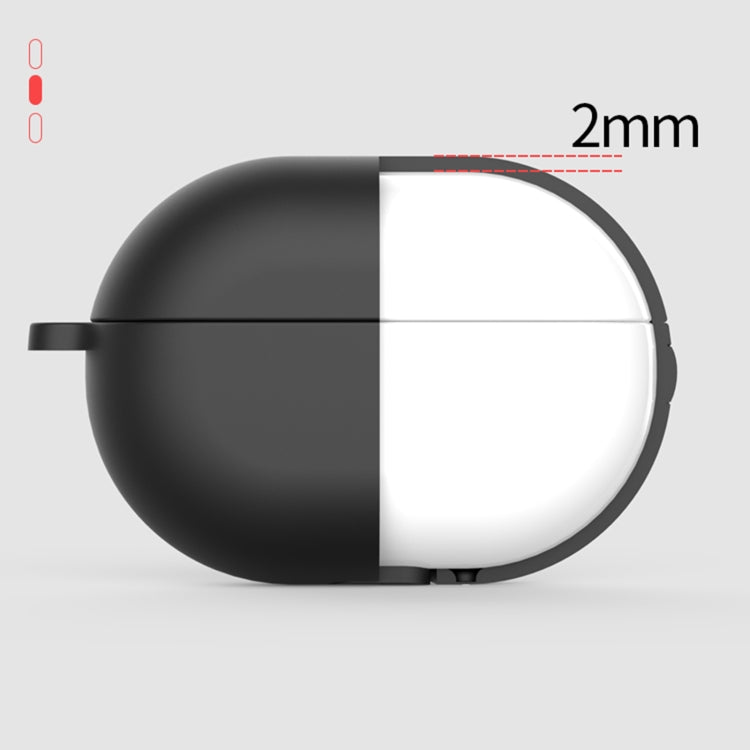 Earphone Silicone Protective Case for Huawei FreeBuds Pro, Type:with Buckle(Black) - Huawei Earphone Case by PMC TechLife | Online Shopping South Africa | PMC TechLife