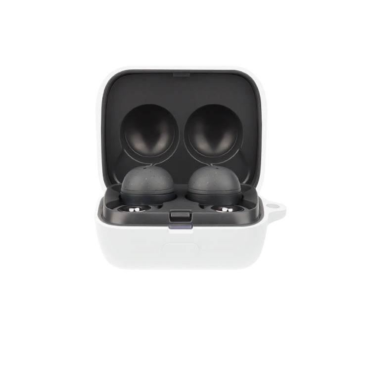 Bluetooth Earphone Silicone Protective Case For Sony LinkBuds WF-L900-2(White)