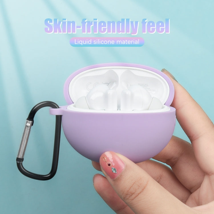 Earphone Liquid Silicone Protective Case For Huawei FreeBuds 5i(Black)