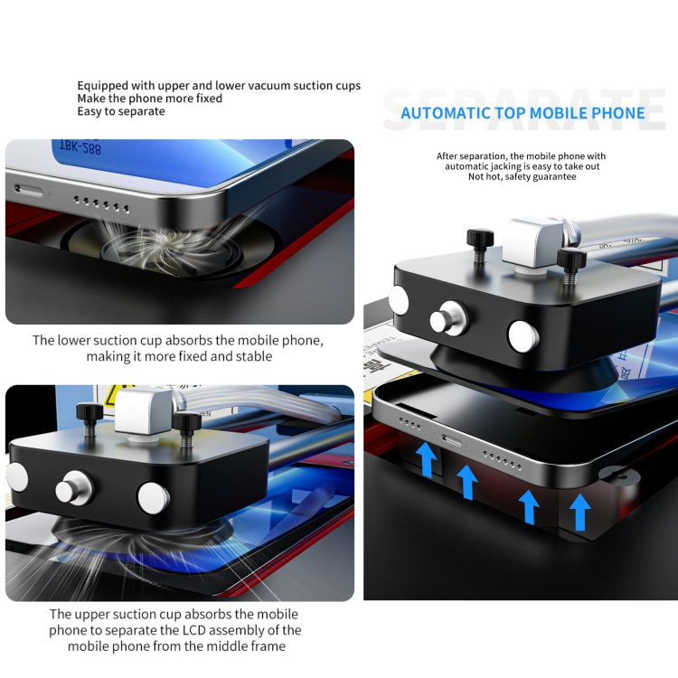 TBK 288 Built-in Pump Vacuum Automatic Intelligent Control Screen Removal Tool, AU Plug