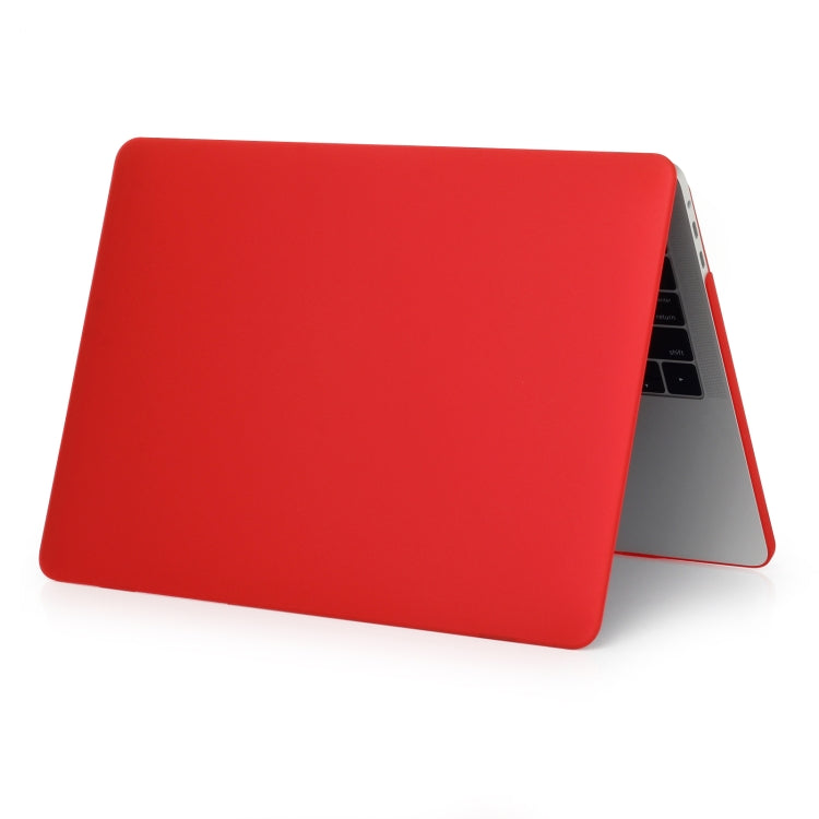 Laptop Matte Style Protective Case For MacBook Air 13.6 inch A2681 2022(Red)