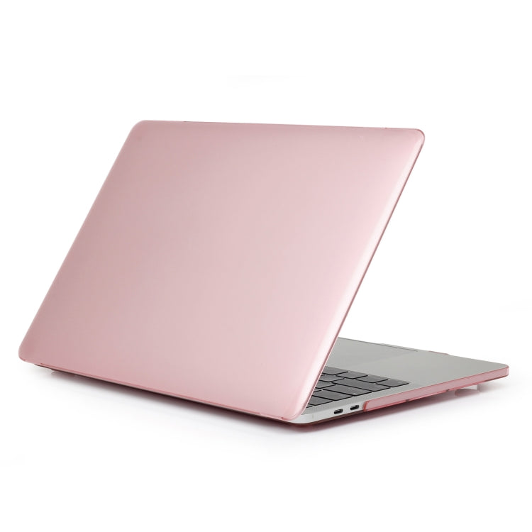 Laptop Crystal Style Protective Case For MacBook Pro 13.3 inch A2338 2022(Pink) - MacBook Pro Cases by PMC Jewellery | Online Shopping South Africa | PMC Jewellery