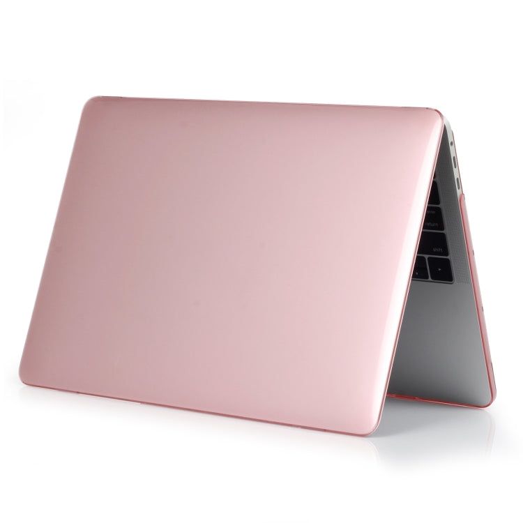 Laptop Crystal Style Protective Case For MacBook Pro 13.3 inch A2338 2022(Pink)