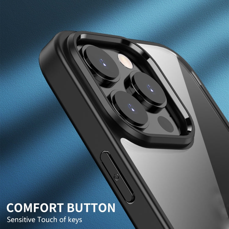 For iPhone 14 Plus iPAKY Shockproof PC + TPU Protective Phone Case (Blue) - iPhone 14 Plus Cases by iPAKY | Online Shopping South Africa | PMC Jewellery | Buy Now Pay Later Mobicred
