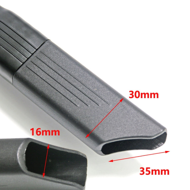2 PCS For Dyson Vacuum Cleaner V7 / V8 / V10 / V11 Bendable Long Soft Flat Narrow Suction Nozzle - free shipping - PMC Jewellery - Order now!