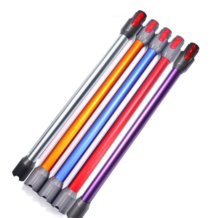 For Dyson V7 / V8 / V10 / V11 Vacuum Cleaner Extension Rod Metal Straight Pipe(Silver)