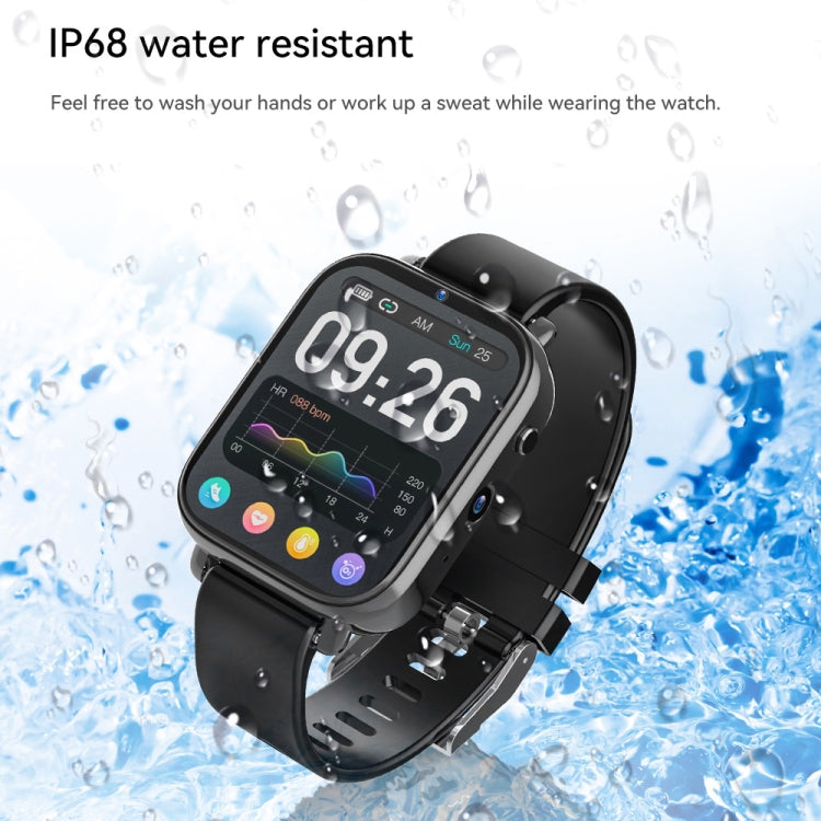 ROGBID KING 1.75 inch Screen 4G LTE Smart Watch Android 9.1OS 4GB+128GB(Black) - free shipping - PMC Jewellery - Order now!