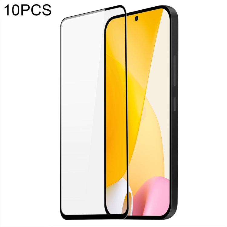 10 PCS For Xiaomi 12 Lite DUX DUCIS 0.33mm 9H Medium Alumina Tempered Glass Film