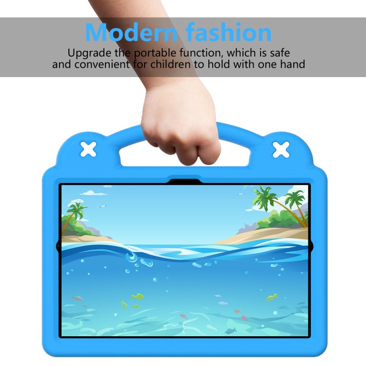Handle Kickstand Children EVA Shockproof Tablet Case For Samsung Galaxy Tab A8 10.5 2022/2021 / Lenovo Tab M10 Plus 3rd Gen TB125FU 2022 10.6 inch / Huawei MatePad Pro 2021/2019 / Nokia T20 10.36 2021(Sky Blue) - free shipping - PMC Jewellery - Order now!