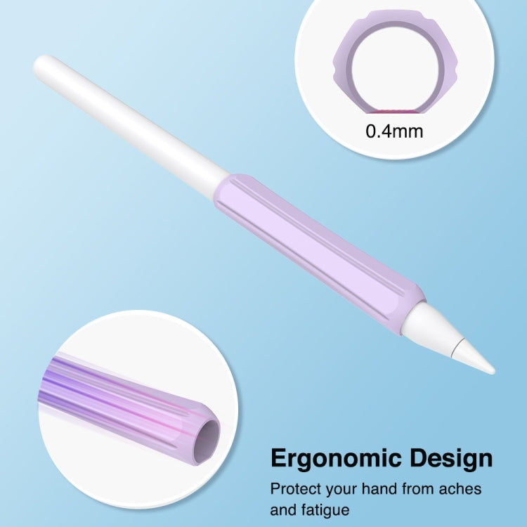 DUX DUCIS Stoyobe Stylus Silicone Cover Grip For Apple Pencil 1/2/Huawei M-Pencil(Orange) - Pencil Accessories by DUX DUCIS | Online Shopping South Africa | PMC TechLife