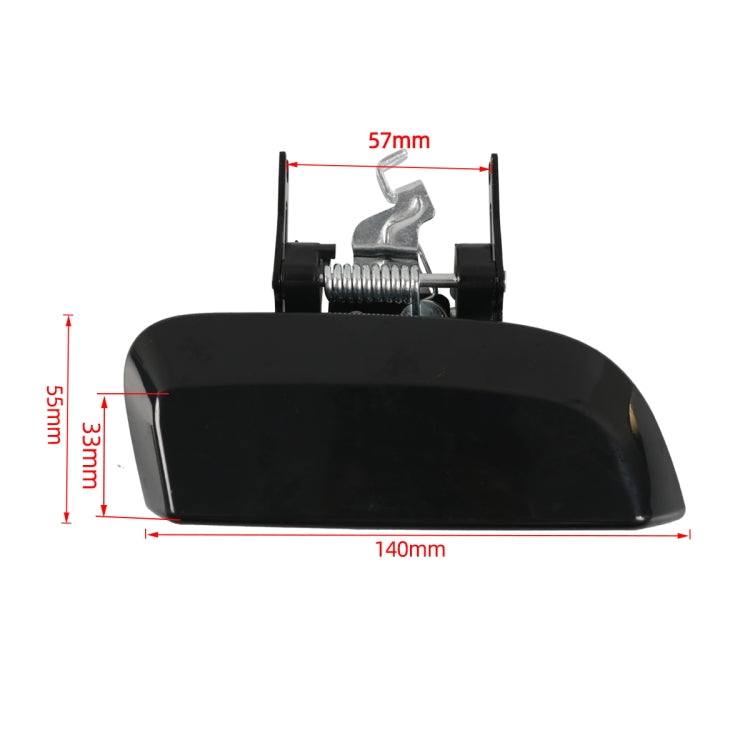 A7571-01 Car Left Rear Outside Handle 82607-ZP50E for Nissan Pathfinder R51 2005-2012 - Door Handles by PMC TechLife | Online Shopping South Africa | PMC TechLife | Buy Now Pay Later Mobicred