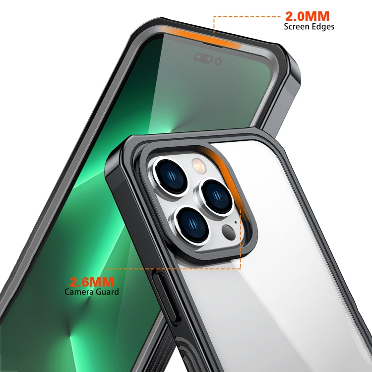 For iPhone 14 Pro Max RedPepper Life Water-resistant Shockproof Dustproof PC+TPU Protective Case