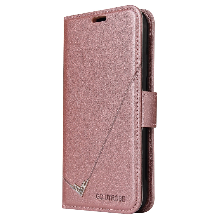 For Huawei Mate 20 Pro GQUTROBE Right Angle Leather Phone Case(Rose Gold) - free shipping - PMC Jewellery - Order now!