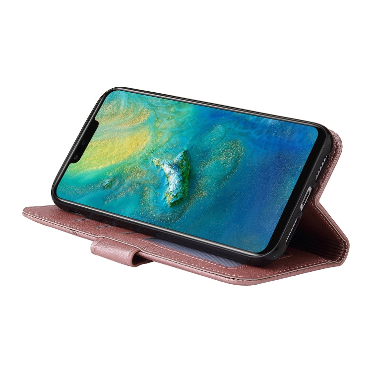 For Huawei Mate 20 Pro GQUTROBE Right Angle Leather Phone Case(Rose Gold) - free shipping - PMC Jewellery - Order now!