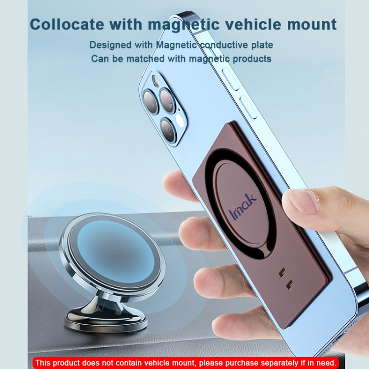 imak MagSafe Wireless ChargingCard-type Multi-function Mobile Phone Holder(Black)