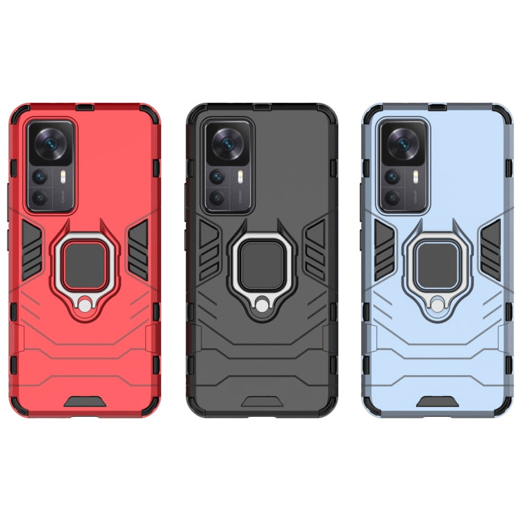 For Xiaomi Redmi K50 Ultra / Xiaomi 12T Magnetic Ring Holder PC + TPU Phone Case(Black) - free shipping - PMC TechLife - Order now!
