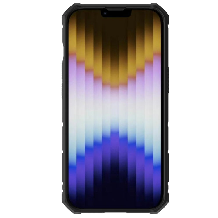 For iPhone 14 Plus NILLKIN Shockproof CamShield Armor Protective Case(Blue)