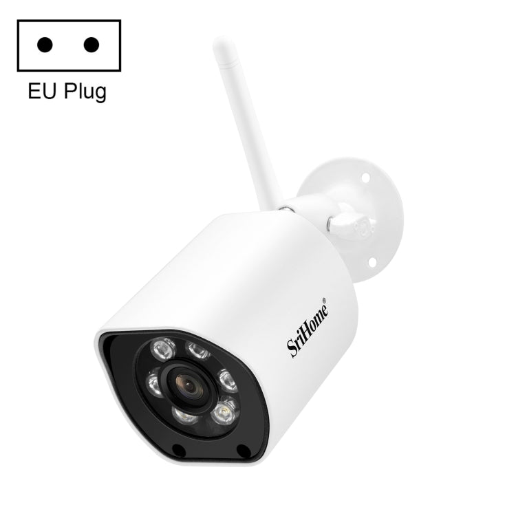 SriHome SH034C 4.0MP AI Humanoid Tracking WiFi Outdoor Surveillance Camera(EU Plug) - free shipping - PMC Jewellery - Order now!
