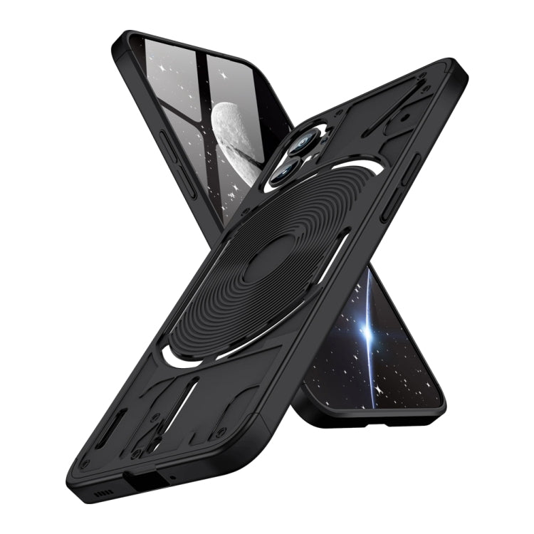 For Nothing Phone 1 GKK Three Stage Splicing Full Coverage PC Phone Case(Black) - More Brand by GKK | Online Shopping South Africa | PMC Jewellery | Buy Now Pay Later Mobicred