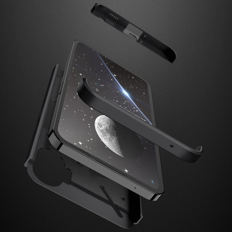 For Nothing Phone 1 GKK Three Stage Splicing Full Coverage PC Phone Case(Black) - More Brand by GKK | Online Shopping South Africa | PMC Jewellery | Buy Now Pay Later Mobicred