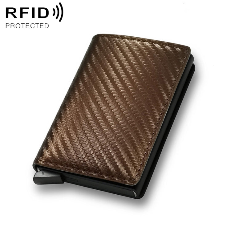 C1804H1 RFID Carbon Fiber Wallet For Men(Bronzed Carbon Fiber) - free shipping - PMC Jewellery - Order now!