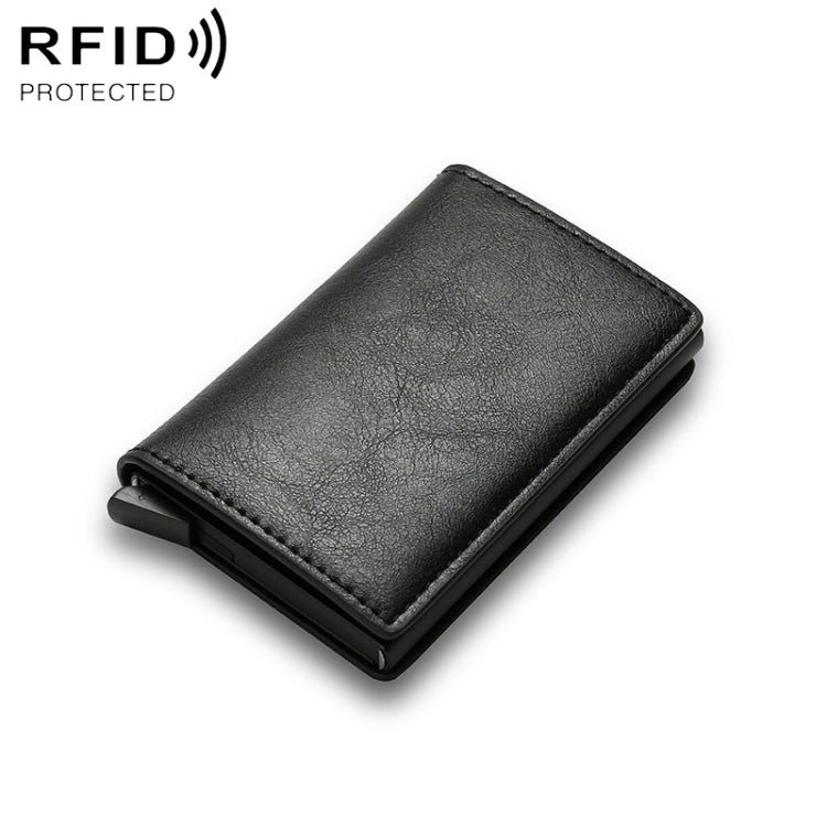 C1804H1 RFID Carbon Fiber Wallet For Men(Black) - free shipping - PMC Jewellery - Order now!