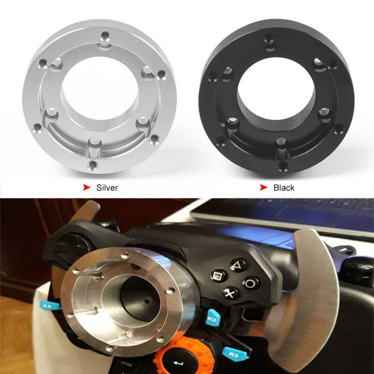 For Logitech G29 G920 G923 70mm Gaming Steering Wheel Adapter(Black) - Others by PMC TechLife | Online Shopping South Africa | PMC TechLife